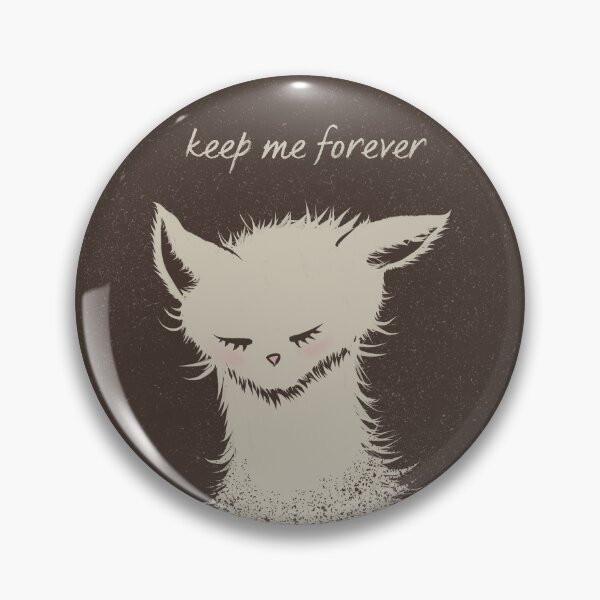 Item preview, Keep Me Forever - Whimsical Rescue Cat Art Print for Cat Lovers designed and sold by Boriana Giormova.