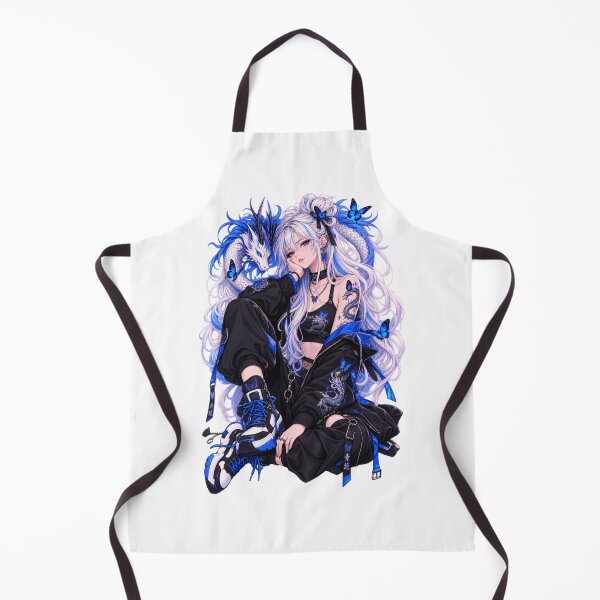 Item preview, Azure Dragon – Anime Girl and Dragon designed and sold by Sariphy.