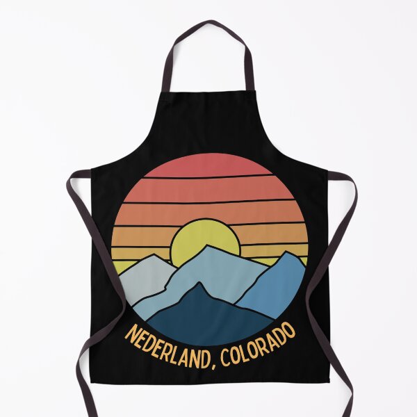 Item preview, Retro Nederland Colorado Mountain Badge designed and sold by LivingInThinAir.