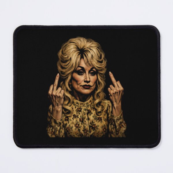 Item preview, DOLLY MIDDLE FINGER MEME 90S - Dolly Parton designed and sold by GuadaPeran.
