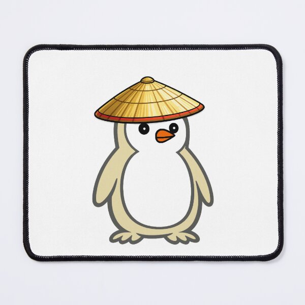 Item preview, Pippo Penguin with Japanese Kasa – Cute Cartoon Penguin Character designed and sold by Pippo-Penguin.