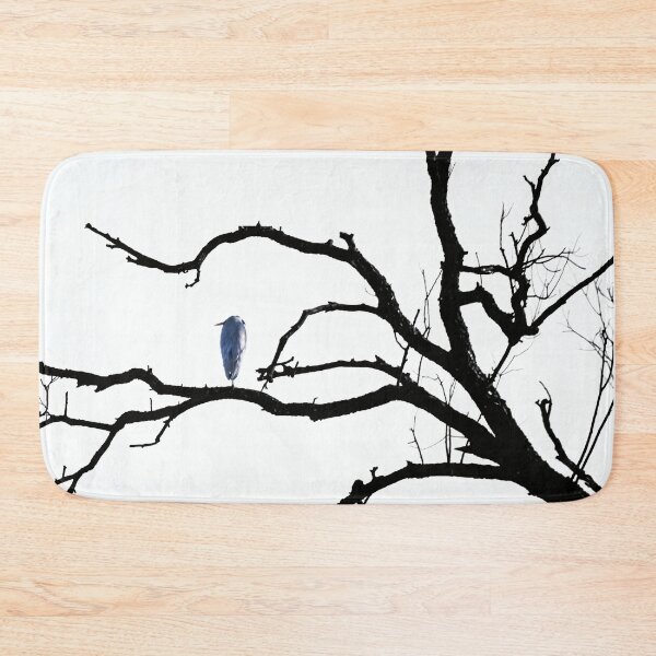 Item preview, Minimalist Bird Silhouette on Tree Branch Graphic designed and sold by ElinaArtPhoto.