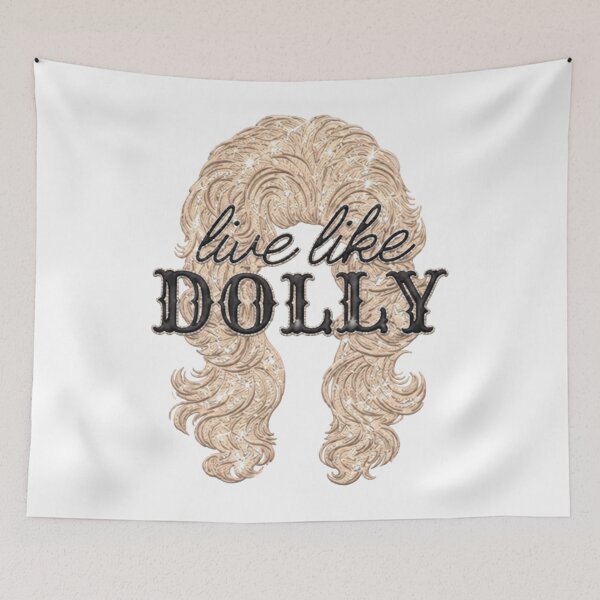 Item preview, Dolly Parton Live Like Dolly Retro Country designed and sold by GuadaPeran.