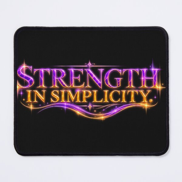 Item preview, STRENGTH IN SIMPLICITY. designed and sold by MaxDreamsArt.