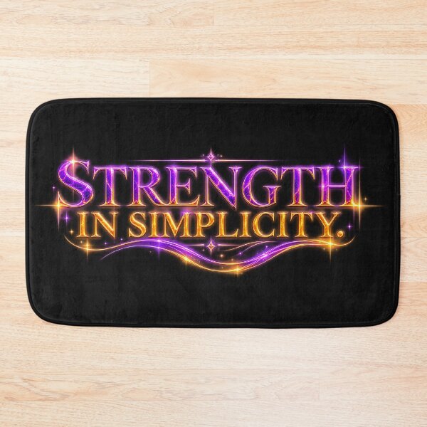 Item preview, STRENGTH IN SIMPLICITY. designed and sold by MaxDreamsArt.