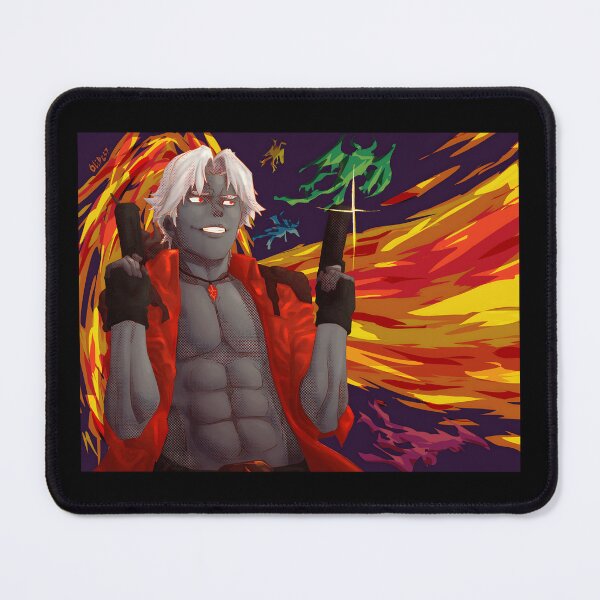 Item preview, Dynamic Hero with Fire and Flames designed and sold by J-Mindful.