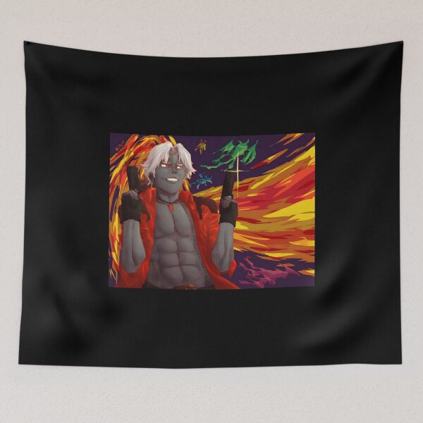 Item preview, Dynamic Hero with Fire and Flames designed and sold by J-Mindful.