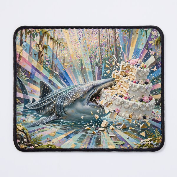 Item preview, Whale Shark Eating Cake designed and sold by m-y-A-I-A-R-T-.