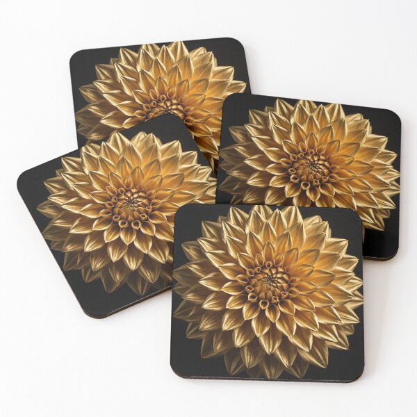Item preview, Golden Dahlia Flower designed and sold by Phitwhim.