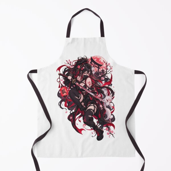 Item preview, Crimson Kitsune – Red Moon Warrior designed and sold by Sariphy.