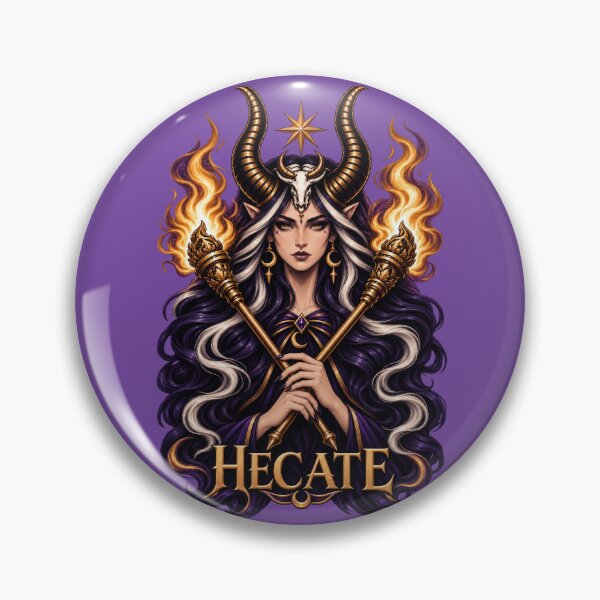 Item preview,  Hecate Greek Goddess of Witchcraft Magic and Crossroads designed and sold by MythicMood.