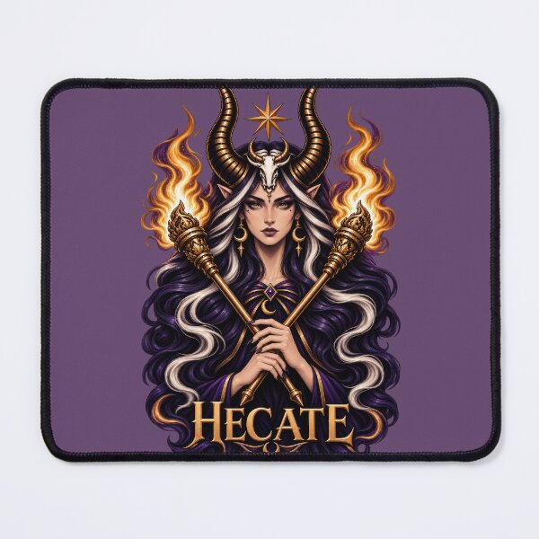 Item preview, Hecate Greek Goddess of Witchcraft Magic and Crossroads designed and sold by MythicMood.