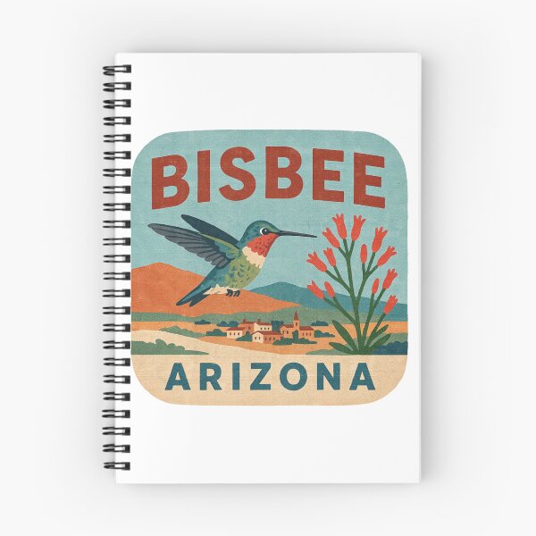 Item preview, Bisbee Arizona: Hummingbird Bloom designed and sold by CircinusStore.