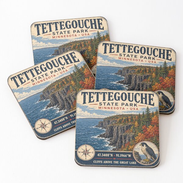 Item preview, Tettegouche State Park Vintage Adventure designed and sold by naturalsurvival.