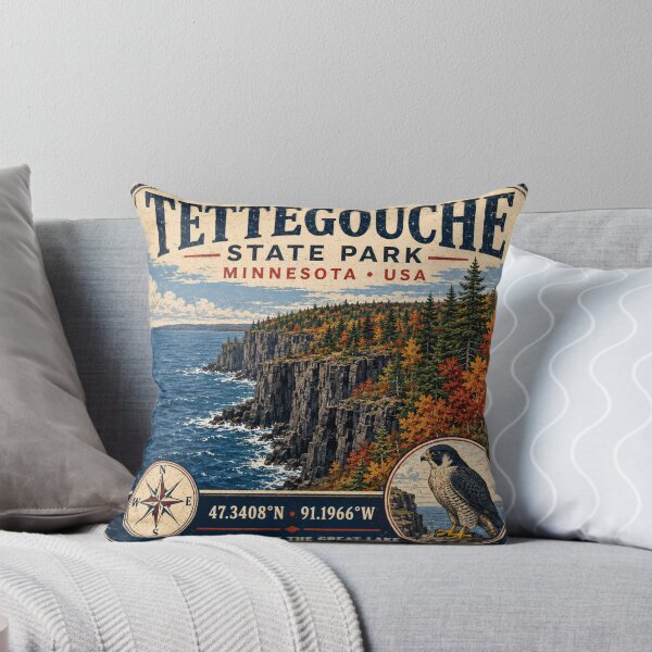 Item preview, Tettegouche State Park Vintage Adventure designed and sold by naturalsurvival.