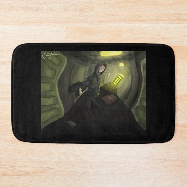 Item preview, Mysterious Corridor with Armed Figure designed and sold by J-Mindful.