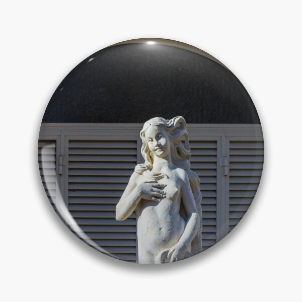 Item preview, Statue Of A Nude Female Figure Standing In Front Of Shuttered Window Under Archway designed and sold by Nmallia.