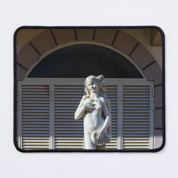 Item preview, Statue Of A Nude Female Figure Standing In Front Of Shuttered Window Under Archway designed and sold by Nmallia.