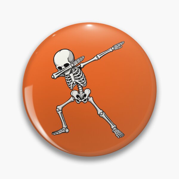 Item preview, Funny Halloween Skeleton Dab Pose designed and sold by DesignByLeo.