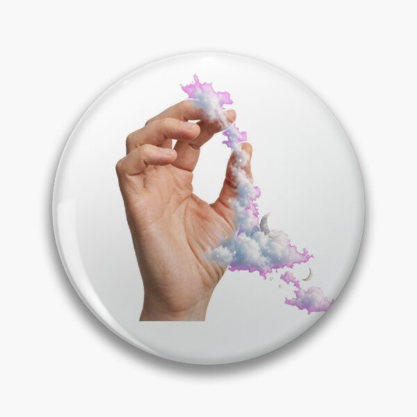 Item preview,  Dream Sign Language Hand with Stars and Moon Cloud designed and sold by Surviving Monday Club.