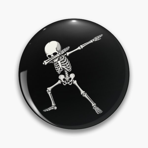 Item preview, Funny Halloween Skeleton Dab Pose designed and sold by DesignByLeo.