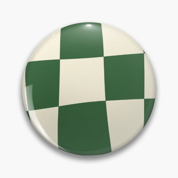 Item preview, Green Cream Wavy Checkerboard Pattern designed and sold by LunaVales.