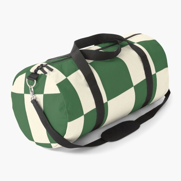 Item preview, Green Cream Wavy Checkerboard Pattern designed and sold by LunaVales.