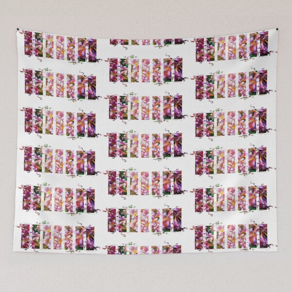 Item preview, Lilies spllit in 7 with tendrals designed and sold by Bonnie's Playground.