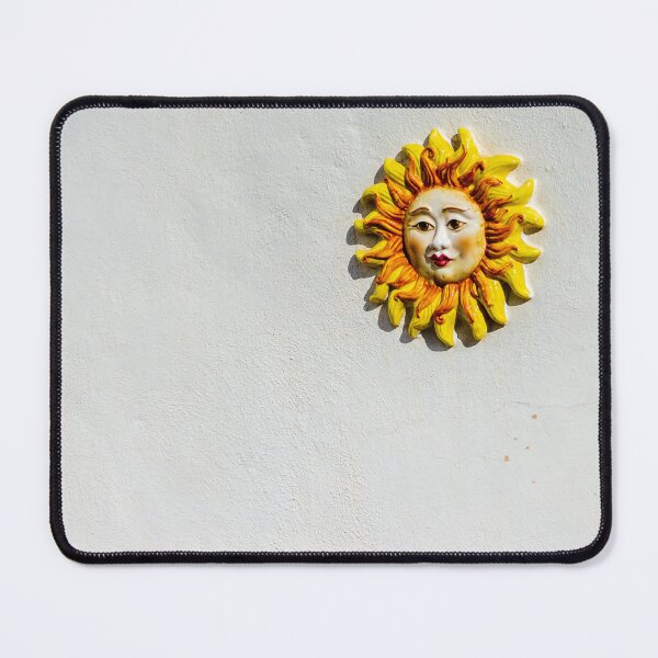 Item preview, Cheerful Sun Face Wall Ornament Decor Mounted on Textured Beige Wall designed and sold by Nmallia.