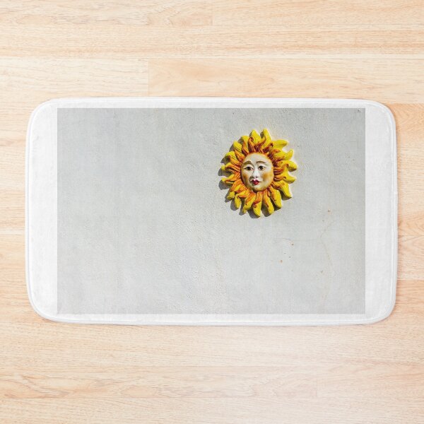 Item preview, Cheerful Sun Face Wall Ornament Decor Mounted on Textured Beige Wall designed and sold by Nmallia.