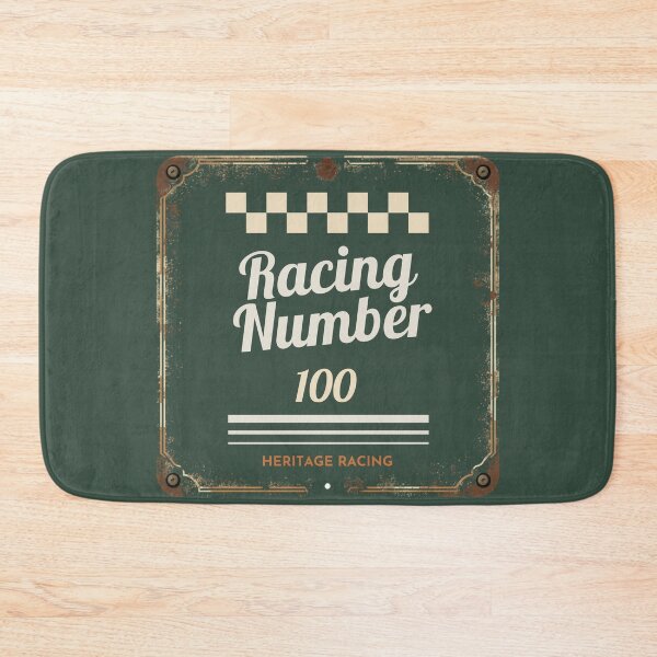Item preview, Heritage Racing Number 100 designed and sold by DesignCreativeByEH.