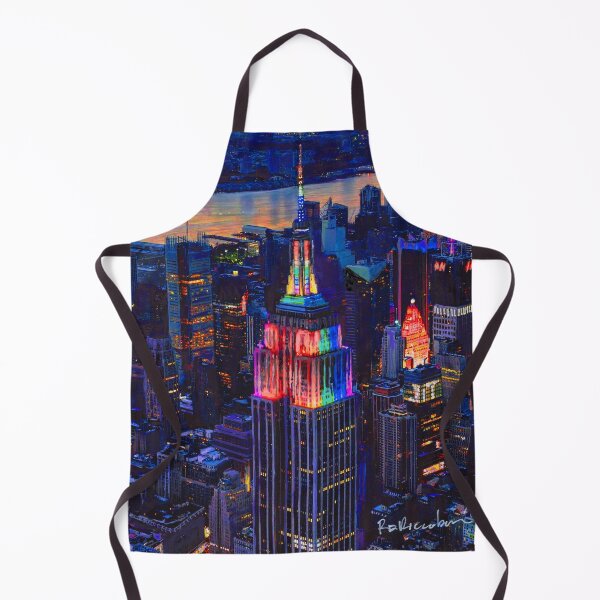 Item preview, Empire State of Pride - New York City painting by RD Riccoboni designed and sold by RDRiccoboni.