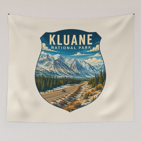 Item preview, Kluane National Park | Yukon Canada Mountain Adventure Design designed and sold by Gideon Emmerich.