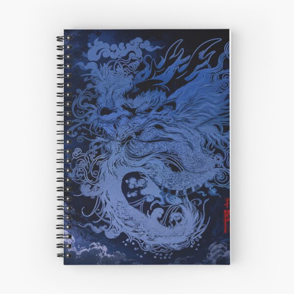 Item preview, Azure Dragon of the Storm designed and sold by Fei Long Design Hub.