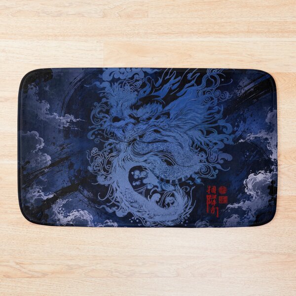 Item preview, Azure Dragon of the Storm designed and sold by Fei Long Design Hub.