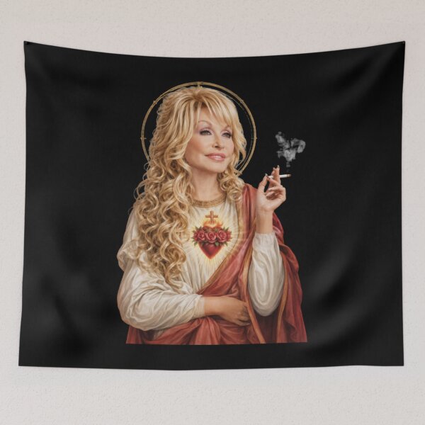 Item preview, SAINT QUEEN DOLLY PARTON GRANDMA designed and sold by GuadaPeran.