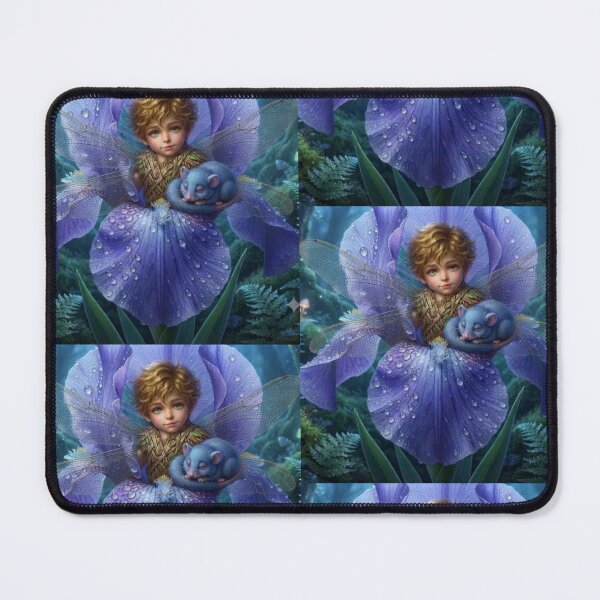 Item preview, The Little Iris Fairy. designed and sold by JoyNest = "The nest of joy".