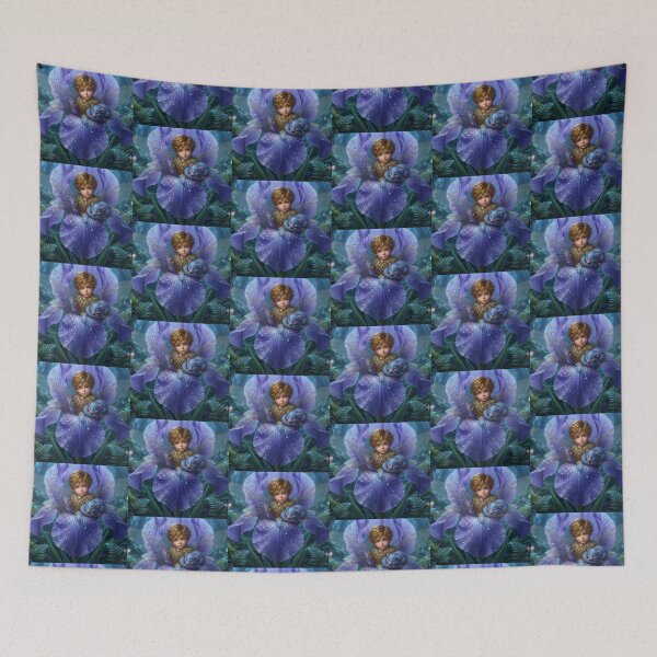 Item preview, The Little Iris Fairy. designed and sold by JoyNest = "The nest of joy".