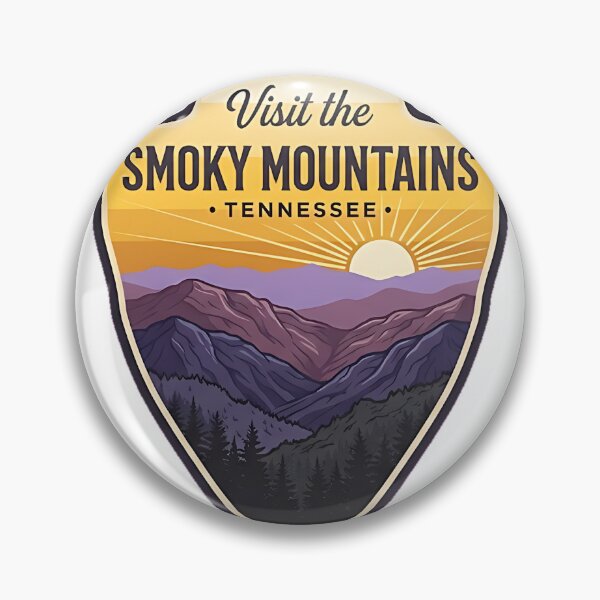 Artikelvorschau, Smoky Mountains Tennessee Arrowhead Sunset Sticker entworfen und verkauft von DetourDgn.