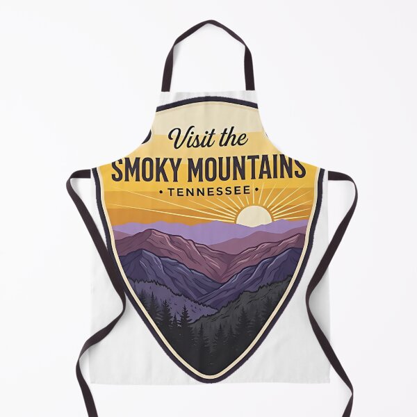Item preview, Smoky Mountains Tennessee Arrowhead Sunset Sticker designed and sold by DetourDgn.
