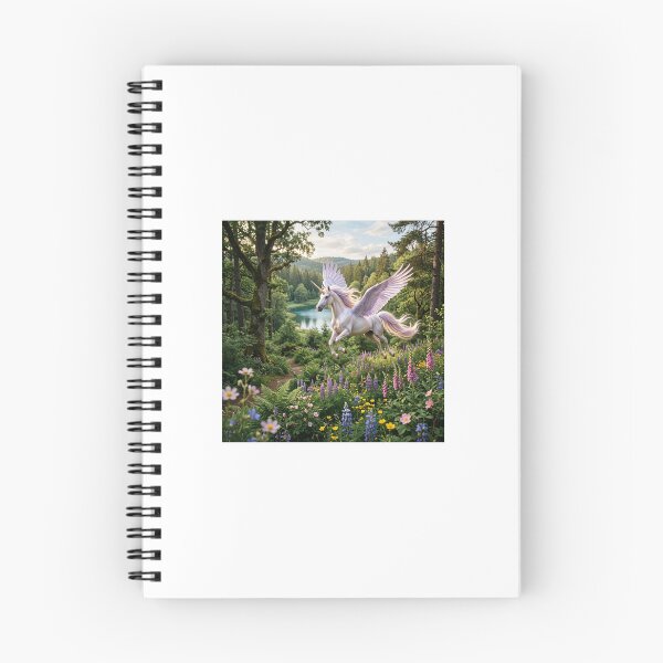 Item preview, Magical Pegasi in Enchanted Forest designed and sold by KristinaArts.
