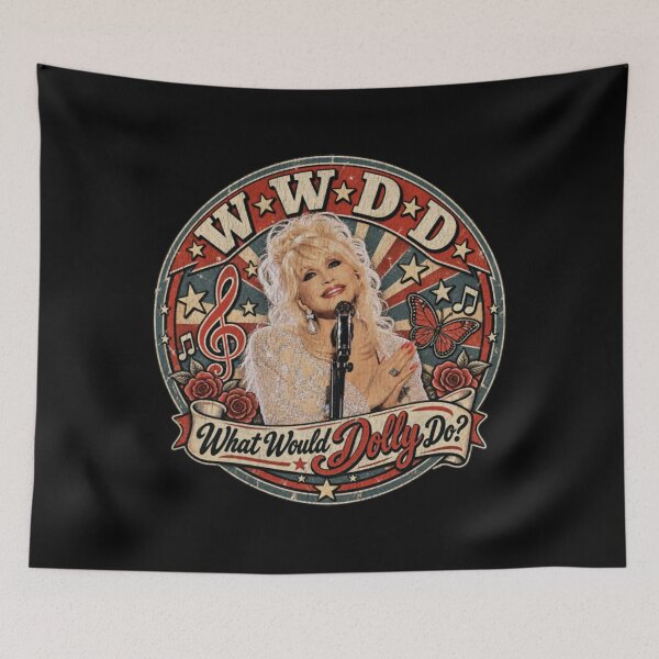 Item preview, vintage Design Aesthetic Dolly - DOLLY PARTON designed and sold by GuadaPeran.
