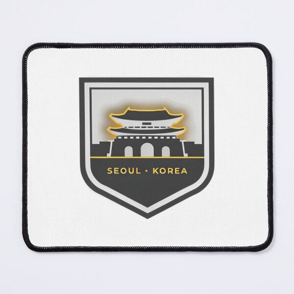 Item preview, Seoul Gwanghwamun Gate Crest — Shield Badge Logo designed and sold by Shutter-Dragon.