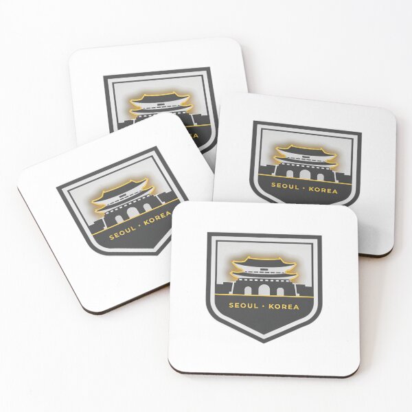 Item preview, Seoul Gwanghwamun Gate Crest — Shield Badge Logo designed and sold by Shutter-Dragon.