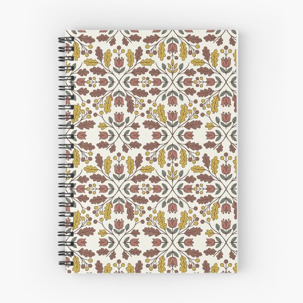 Item preview, Simetría Botánica de Otoño con Hojas de Roble Retro designed and sold by Pattique.