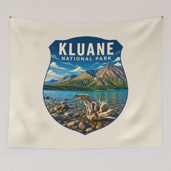 Item preview, Kluane National Park | Yukon Canada Mountain Adventure Design designed and sold by Gideon Emmerich.