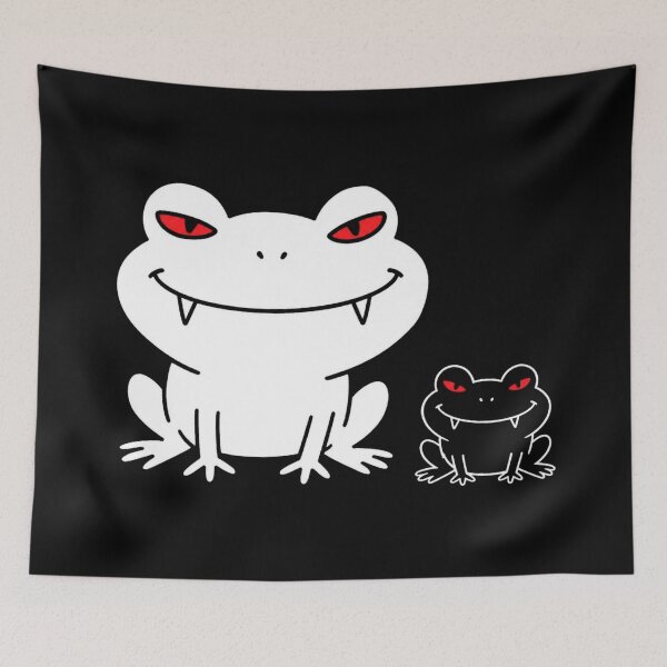 Item preview, Spooky vampire frogs designed and sold by uunaa.