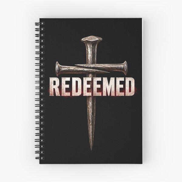 Item preview, Redeemed Cross of Nails Christian Faith Metal designed and sold by ChristianLife.