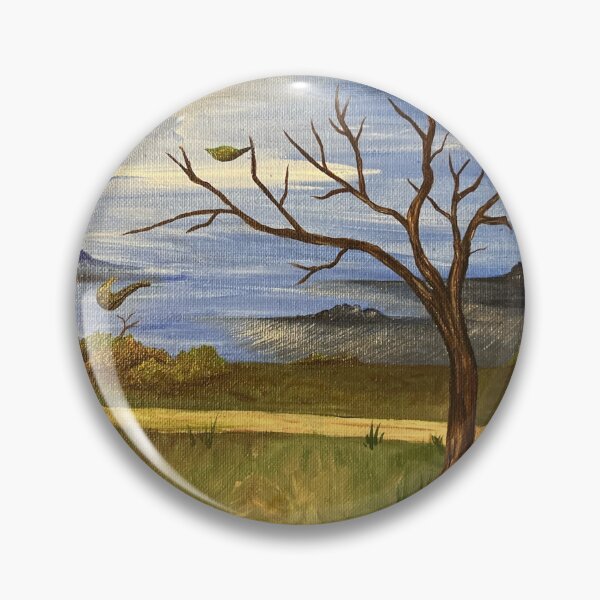 Item preview, "Storm Tree" acrylic painting designed and sold by GiSilver.