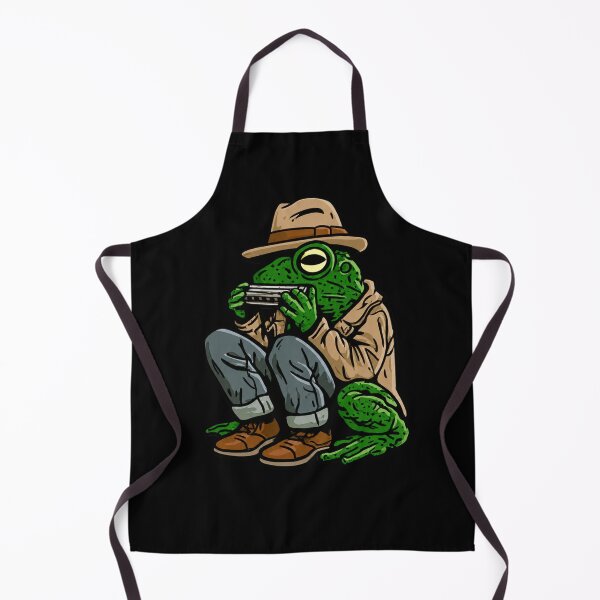 Item preview, Detective Frog Playing The Harmonica designed and sold by dRaBaBdesign.